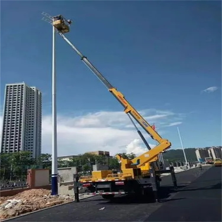 芜湖镜湖维修路灯的曲臂升降车出租