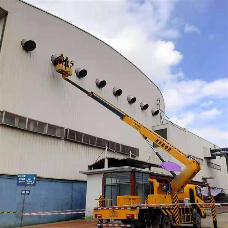 芜湖镜湖高空作业车出租服务：专业广告牌安装解决方案